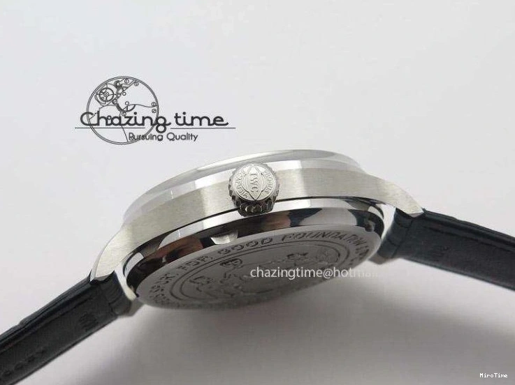 MIROTIME 0327 Portuguese Real PR IW500112 ZF 1:1 Laureus Edition On Black Leather Strap A Flexible 7369